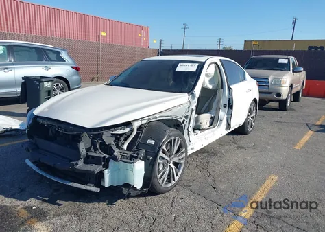 2020 Infiniti Q50 Sport из США, поврежденный, VIN JN1EV7AP6LM204085